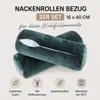 Nackenrollen Bezug 2er Set 15x40 cm – Nackenmassagekissen Produktbild-Vorschau 2