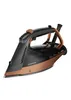 A studio shot of a black and copper steam iron against a white background. Produktbild-Vorschau