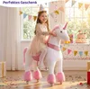 PonyCycle dla dzieci w wieku 7+ Pluszowy jednorożec na Podgląd zdjęcia produktu 2