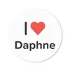 MuchoWow® Mauspad Mousepad Ich liebe - Daphne - Mädchen Produktbild-Vorschau 1