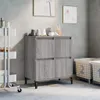 Sideboard Grau Sonoma 60x35x70 cm Holzwerkstoff , Kommoden Produktbild-Vorschau 1