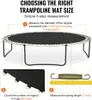 Wymienna mata do trampoliny 396 cm - 80 V-ringów - długość Podgląd zdjęcia produktu 4