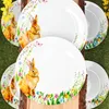 6x Osterfreude Speiseteller Ø27cm Porzellan 6 Pers Platte Produktbild-Vorschau 3