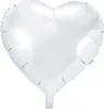 Herzilein Folienballon weiß 45cm Produktbild-Vorschau 7