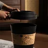 Mülleimer im Kaffeebecher-Design – geeignet für Wohnzimmer, Produktbild-Vorschau 4