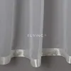 Fertiggardine Fenster Gardine aus Voile mit Faltenband Produktbild-Vorschau 2