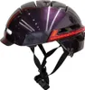 Bluetooth city helmet 54-58cm LED/SOS/Intercom purple Anteprima dell’immagine prodotto 3