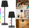 Tischlampe Kabellos, RGB LED Tischleuchte, Dimmbar Touch Produktbild-Vorschau 1