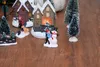 LED Weihnachtsdorf - 25- teilig - Beleuchtetes Winter Dorf Produktbild-Vorschau 5