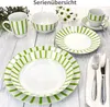 Servizio combinato da 30 pezzi Split green Stoviglie a Anteprima dell’immagine prodotto 4