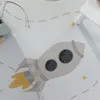 Teppich Kinderzimmer Kinderteppich Rutschfest Rakete Planet Produktbild-Vorschau 3