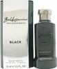 A bottle of Baldessarini Black Eau de Toilette and its packaging are displayed side-by-side against a white background. Náhľad obrázku produktu