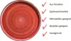 Aura Passion Pizzateller 32cm Bonna Porzellan Produktbild-Vorschau 2