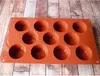 Silikomart SF022, Muffin-Backform, Rechteckig, 0,55 l, Rot, Produktbild-Vorschau 24