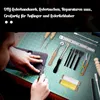 Leder-Werkzeug-Set mit gewachster Fadennahtrille - Profi Produktbild-Vorschau 4