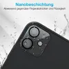 Close-up of a smartphone camera lens protector with water droplets on it, suggesting water resistance. Produktbild-Vorschau