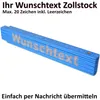 TE-Trend 2m Zollstock Gravur Meterstab Metermaß Produktbild-Vorschau 3