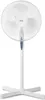 A white stand fan is shown against a white background. Produktbild-Vorschau
