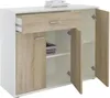 Sideboard ESTELLE Mehrzweckschrank,weiß/Sonoma Eiche mit 3 Produktbild-Vorschau 2