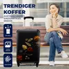 MuchoWow® Koffer Handgepäck Trolley Rollkoffer Kleine Produktbild-Vorschau 2