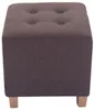 2er Set Sitzhocker Pharao, antik-hell braun Produktbild-Vorschau 3