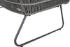 SIENA GARDEN Kansas Lounge 2er Bank, grau Produktbild-Vorschau 10