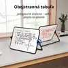 Obojstranná magnetická tabuľa A3 so stojanom – 360° otočná, Náhľad obrázku produktu 3
