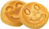 Two smiley face pancakes on a white background. Produktbild-Vorschau