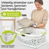 Premium Wäschekorb 50 L ergonomische Form - Produktbild-Vorschau 4