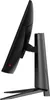 Side view of a black computer monitor on a stand. Produktbild-Vorschau