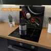 Wallario Herdabdeckplatte aus Glas, Größe 60 x 52 cm Produktbild-Vorschau 3