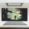 Coloray Spritzschutz aus Glas 120x60  Wandkunst Produktbild-Vorschau 2