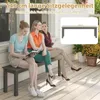 COSTWAY Gartenbank wetterfest, 3-Sitzer Sitzbank aus Produktbild-Vorschau 4