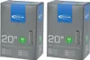Chambre à air Schwalbe 2x AV7 20x1,50-2,50" (40/62-406), 20 Voir les images du produit 1