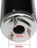 Auspuff Endtopf Typ 32 silber Quad ATV Bashan Shineray Produktbild-Vorschau 1