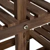 Yaheetech Pflanzenregal Holz, Blumenregal Outdoor, Produktbild-Vorschau 4