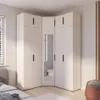 Eckschrank Napoli Version 10, Kleiderschrank mit Spiegel, Produktbild-Vorschau 5