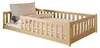 Kinderbett Bodenbett 120x200 cm Bett mit Rausfallschutz & Produktbild-Vorschau 3
