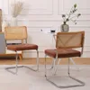 MODFU Jídelní židle set / Jídelní židle s 2 ratanovými Náhled obrázku produktu 3