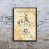 Poster - Canvas - Leinwand - 59,4 cm x 84,1 cm - Fotoposter Produktbild-Vorschau 2