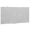 vidaXL Tableau blanc magnétique 100x50x1,7 cm Aluminium Voir les images du produit 4