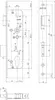 KFV PT-Einsteckschloss, PZ, E92, VK10D40, 16kt, DL/DR, Produktbild-Vorschau 2