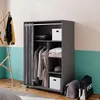 Armario de ropa Vicco Doros Gris 100 x 146.6 cm Con Vista previa de la imagen del producto 4