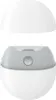 A white and gray electric nail clipper and grinder is shown against a white background. Voir les images du produit