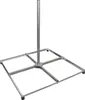 PremiumX SAT Balkonständer 4x50x50cm Stahl 1m Mast Produktbild-Vorschau 1