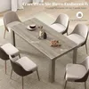 Esstisch aus Holz 160 x 80 cm großer Tisch rechteckig Produktbild-Vorschau 1