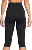 Back view of a person wearing black capri leggings. Produktbild-Vorschau