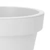 Fioriera in plastica XXL grande - 58 cm/bianca - Fioriera Anteprima dell’immagine prodotto 4