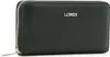 L.CREDI portafoglio Perla Zip Around Wallet Black nero Anteprima dell’immagine prodotto 3