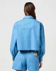 Wrangler | Damen Jeanshemd Cut Off blau Regular Fit Denim Produktbild-Vorschau 5